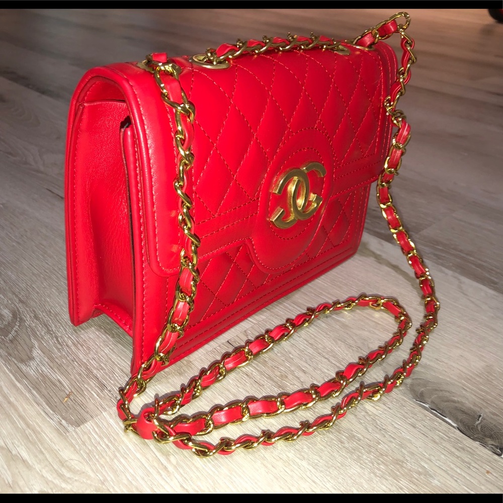 😍Beautiful fine bag for women Color Red Medium